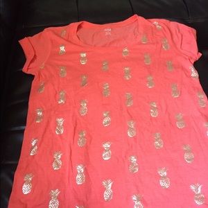 Salmon w/ gold pineapples ANA (a new approach) T